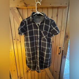 Abercrombie & Fitch plaid dress. Size Small.